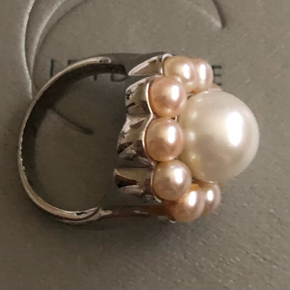 Irridesse by Tiffany Sterling Silver and Pearl Ring - Picture 3 of 9